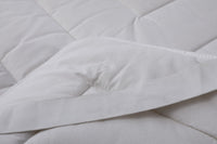 Natural Wool Mattress Topper, 100% Premium Merino Wool Filling, Quilted Natural Cotton Cover, Hypoallergenic