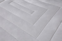 Natural Wool Mattress Topper, 100% Premium Merino Wool Filling, Quilted Natural Cotton Cover, Hypoallergenic